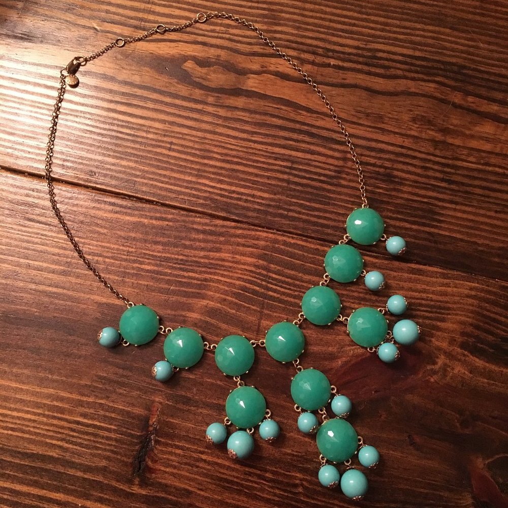 J Crew Statement Bubble Necklace - Picture 2 of 4